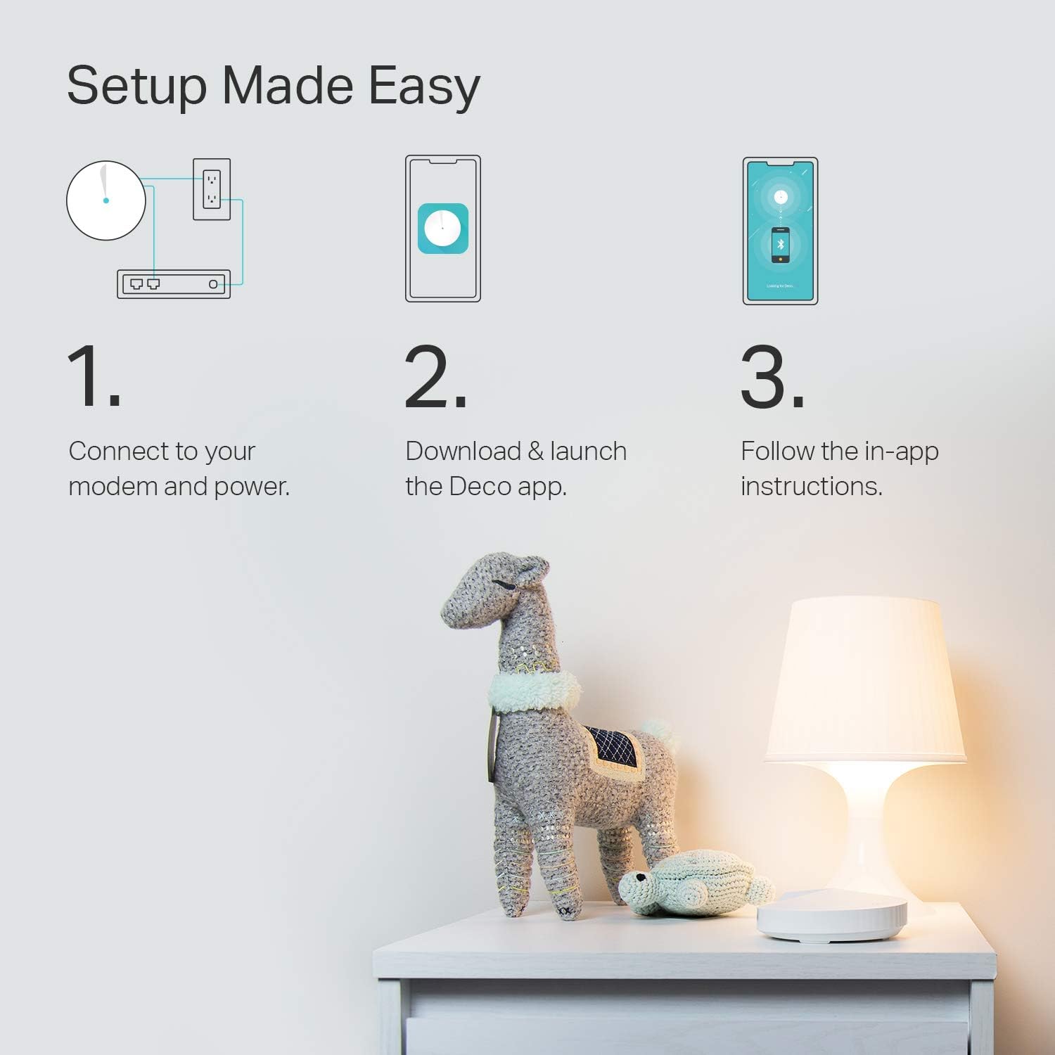 TP-Link Deco Mesh WiFi System(Deco M5) –Up to 3,800 sq. ft. Whole Home Coverage and 60+ Devices, WiFi Router/Extender Replacement, Parental Controls, 2-Pack