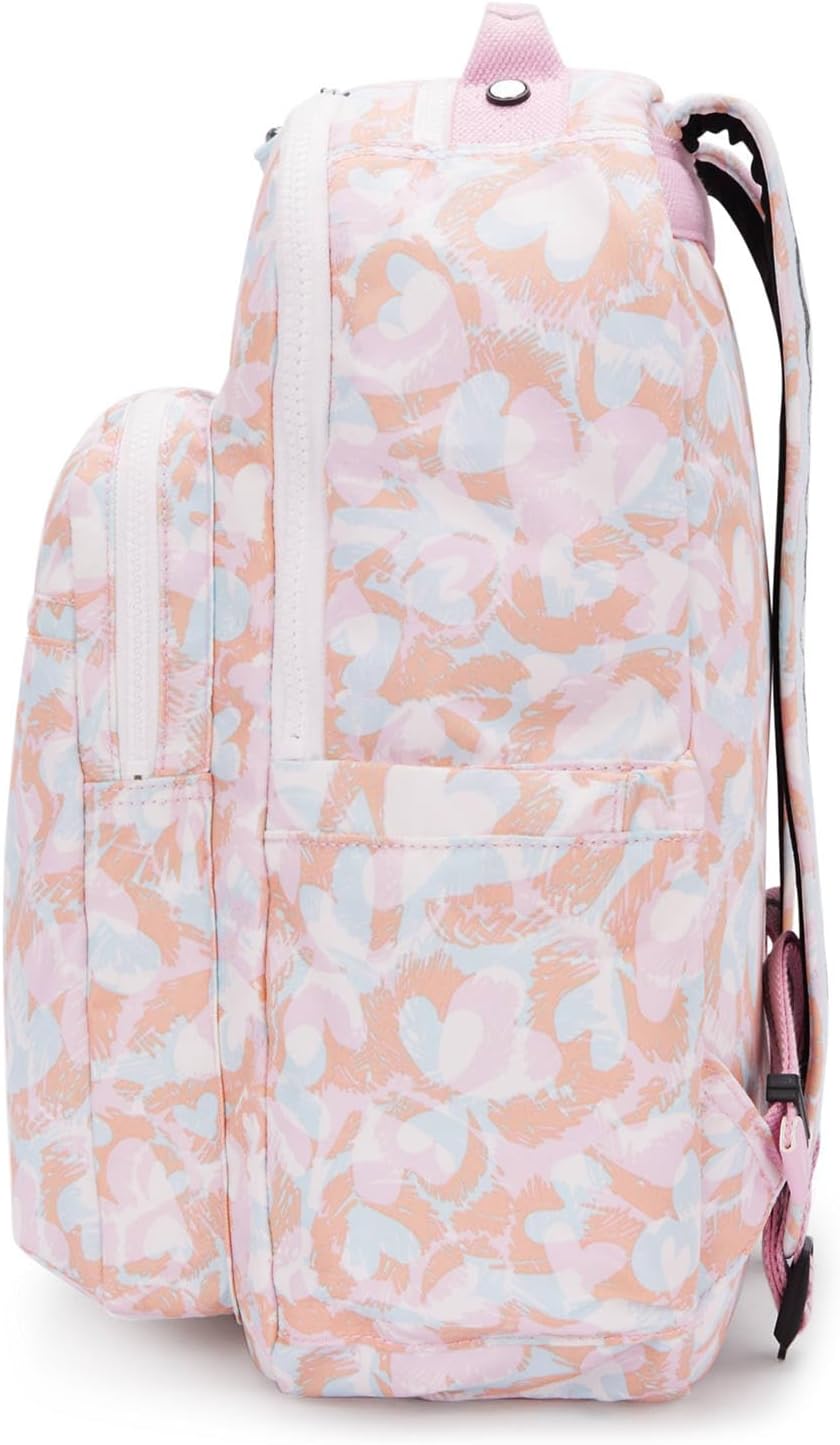 Kipling Women's Seoul 15' Laptop Backpack, Durable, Roomy with Padded Shoulder Straps, Built-In Protective Sleeve