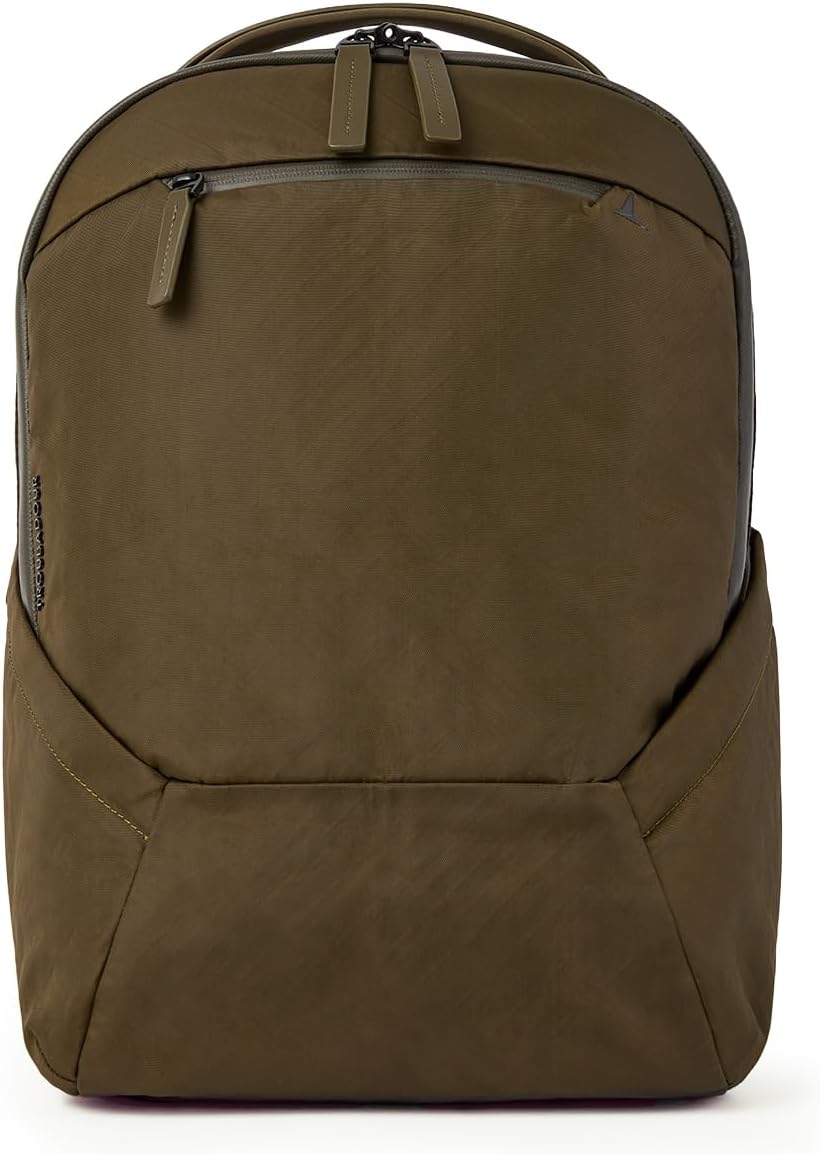 Troubadour Apex Backpack 4.0 EPX Edition - Ultra-Durable 22L Laptop Backpack with Recycled EPX Fabric, Fits 17' Laptop - Lightweight, Travel & Work Backpack – Olive