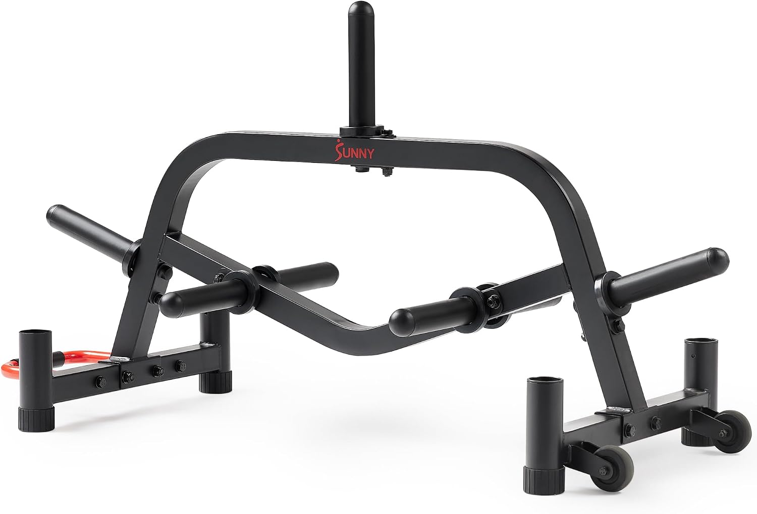 Sunny Health & Fitness Multi-Weight Storage Rack Stand for Dumbbells, Kettlebells, Olympic Weight Plates, Barbell, Medicine Ball