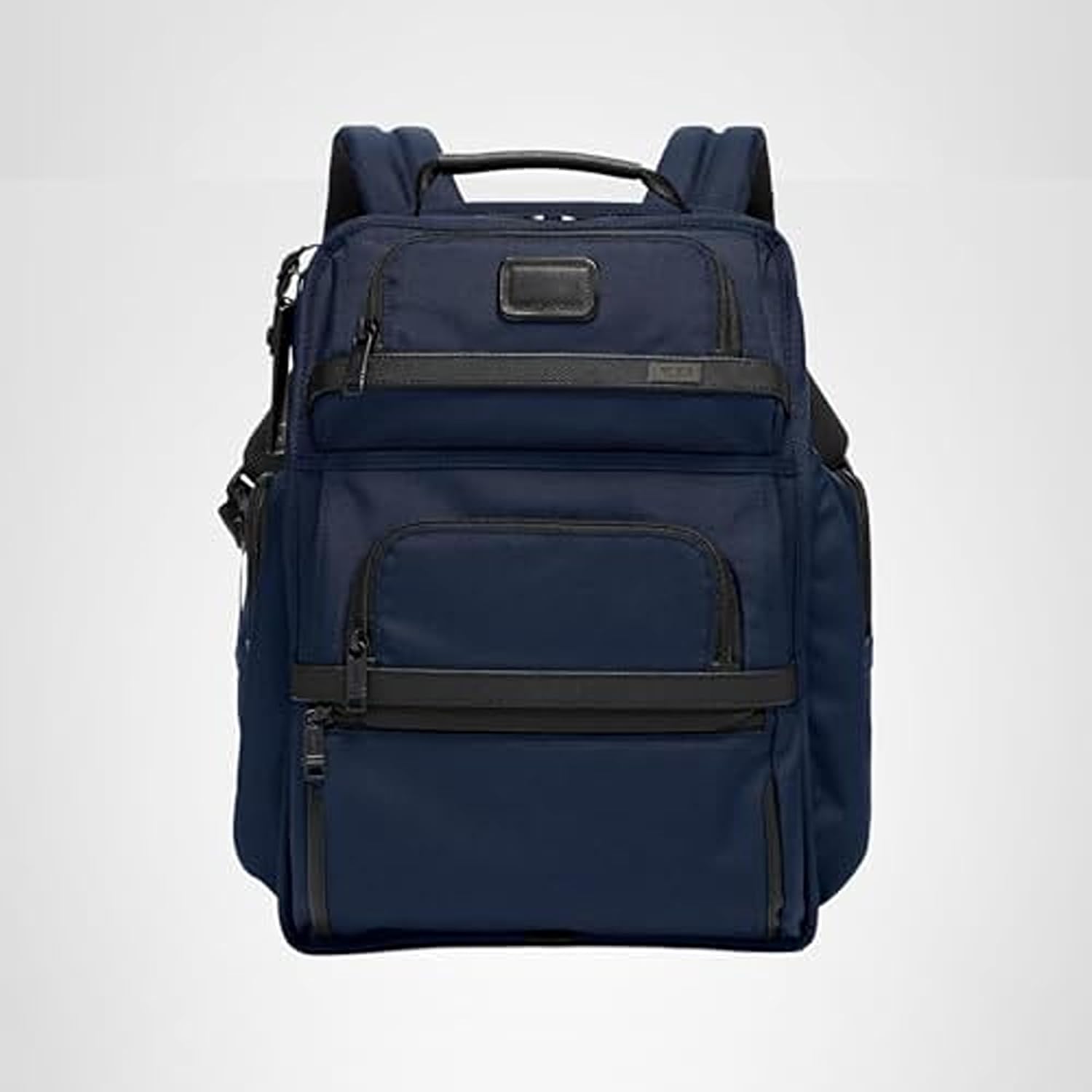 TUMI - Alpha Brief Pack - Men's and Women's Work and Travel Laptop Backpack with Padded Adjustable Strap - Fits Up to 15' Screen - Navy