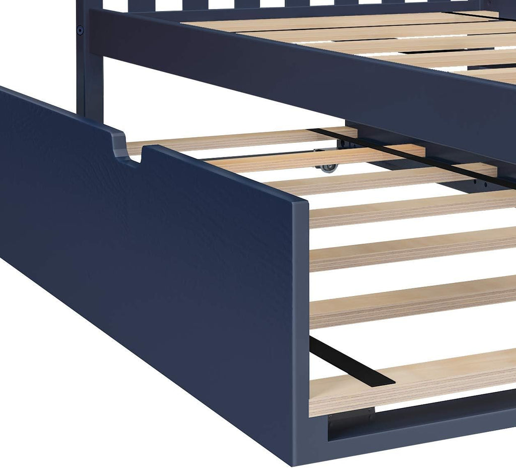 Max & Lily Twin Trundle Bed, Blue