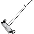 Master Magnetics Heavy Duty Magnetic Sweeper - Heavy Duty Push-Type with Release, 24' Sweeping Width, MFSM24RX