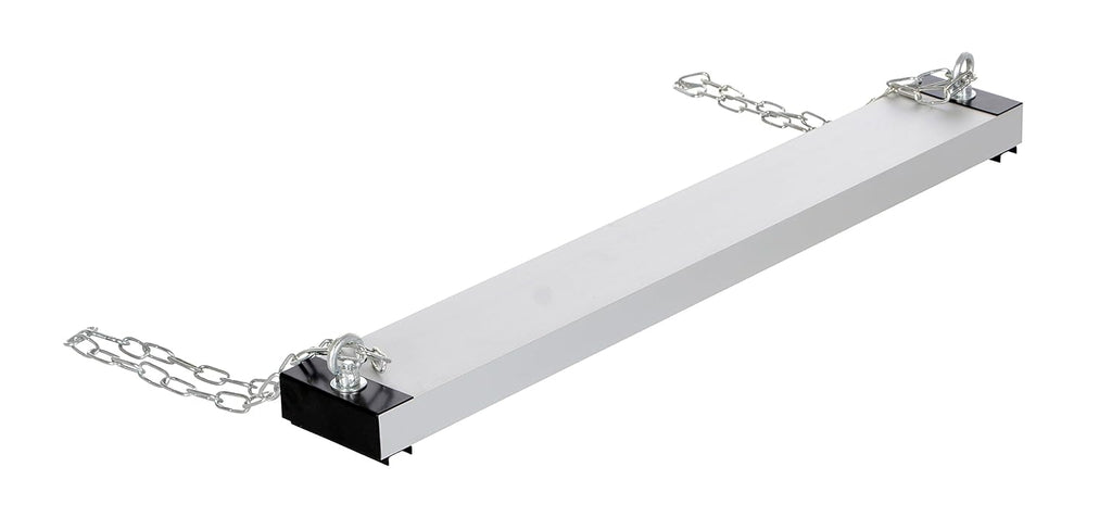 Vestil HDMS-36 Steel Heavy Duty Magnetic Hanging Sweeper 36 in. Length 75 Lb. Capacity Silver