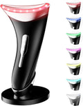 Red-Light-Therapy-for-Face and Neck, 7 Color Light Based Facial Massager, Portable Skin Care Tool
