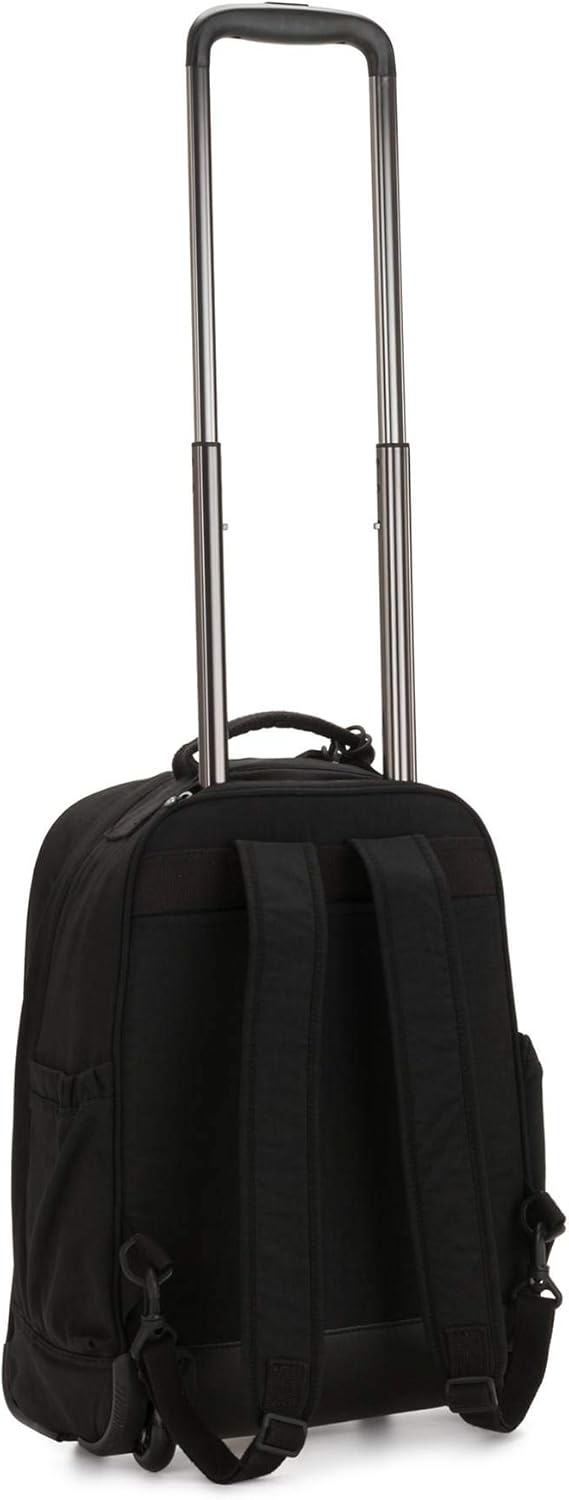 Kipling Women's Gaze Large Rolling Backpack, Durable, Wheeled Backpack with Adjustable Shoulder Straps, Nylon Book Bag