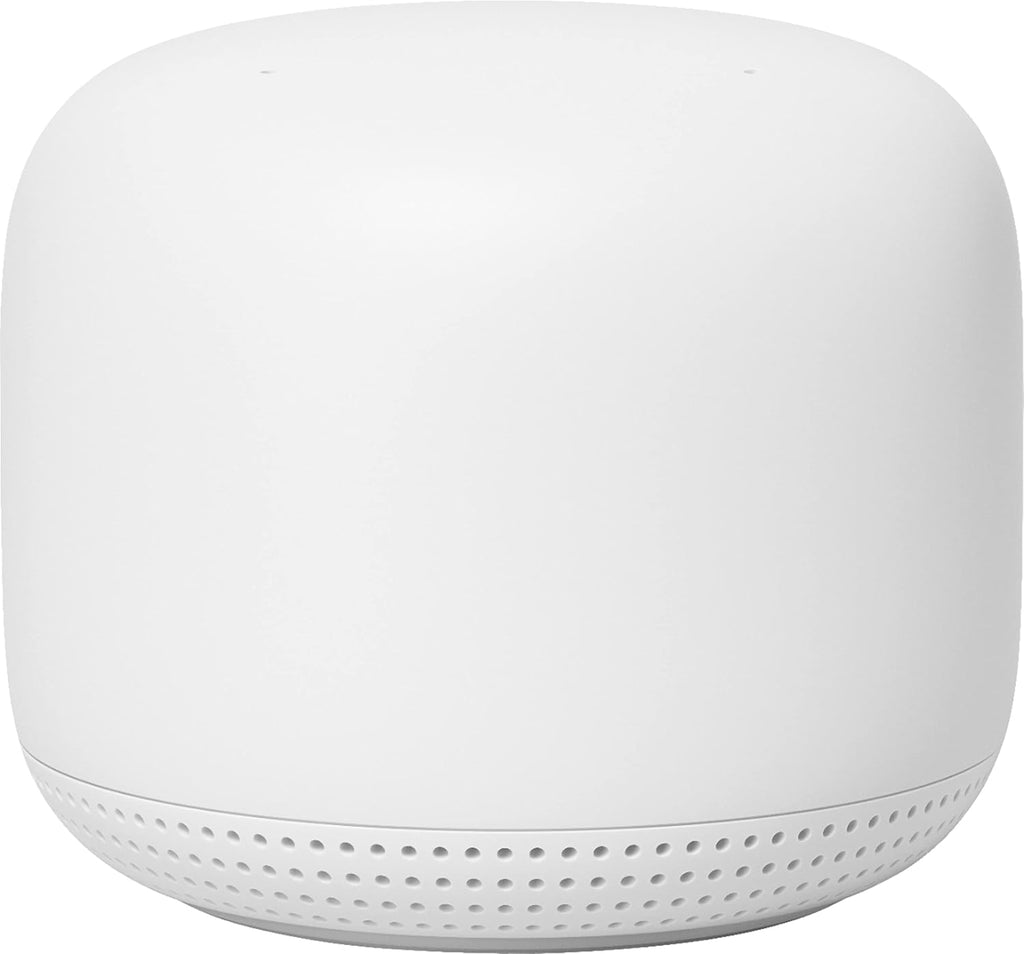 Google Nest Wifi - AC2200 (2nd Generation) Router and Add On Access Point Mesh Wi-Fi System (2-Pack, Snow)