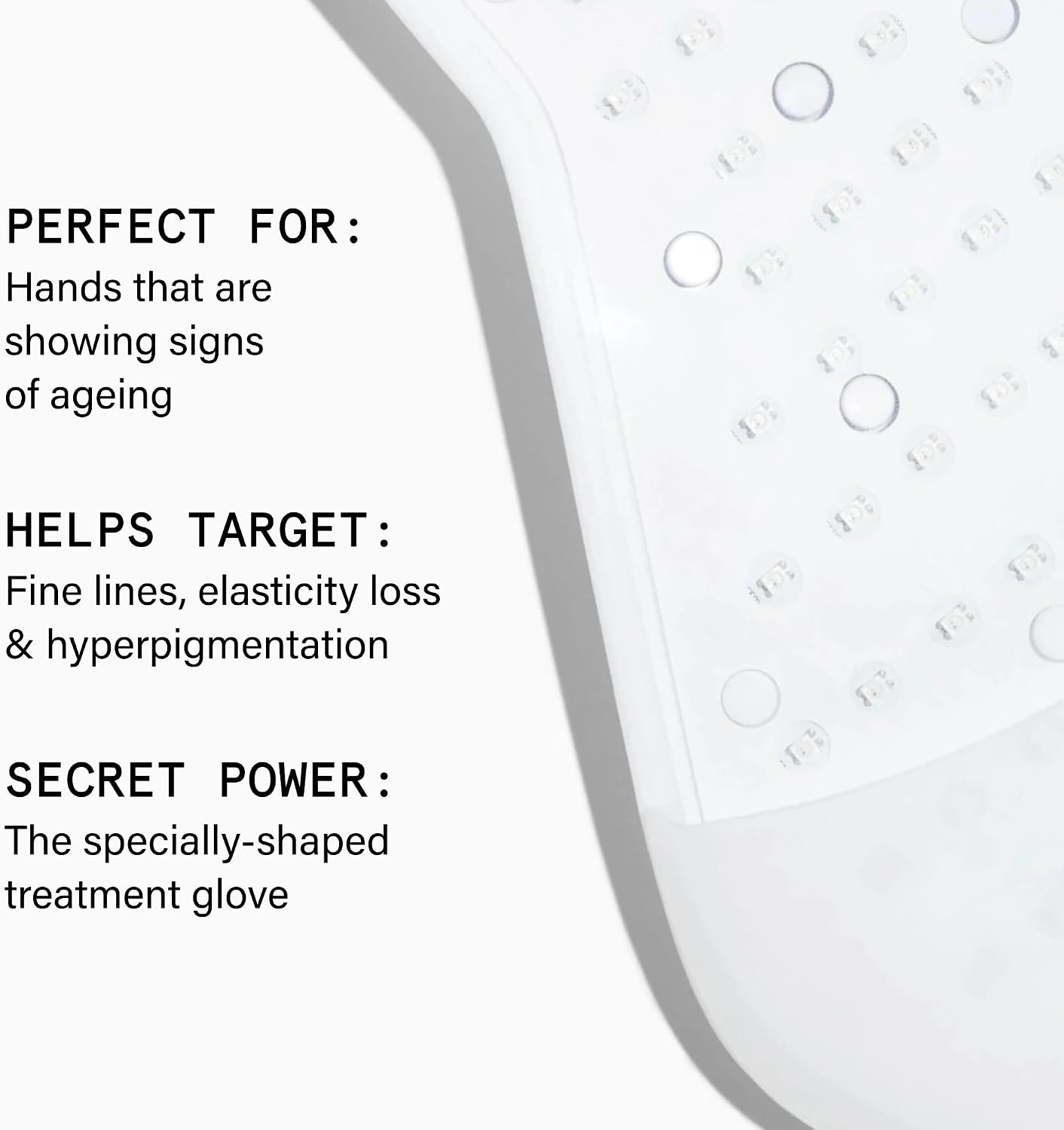 Beauty Pie C-Wave Rejuvenating LED Treatment for Hands – Red + Near-Infrared Light Therapy Glove Device for Age Spots, Pigmentation & Firming