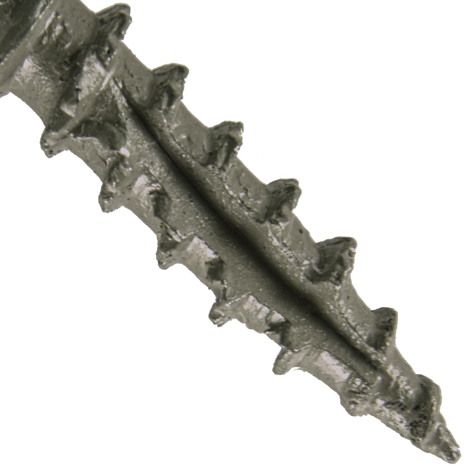 Jake Sales #10 x 2-3/4' Castle Gray Colored Composite Decking Wood Screw with Torx/Star Drive Head - Decking Exterior Coated - AQC Lumber Compatible Full Box ~ Screws