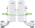 Adalov Wireless Bridge, 3KM 5.8G Point to Point Outdoor CPE, Long Range WiFi Bridges for PtP/PtMP with 14DBi High Gain Antenna for Network Sharing,Network Extend,Starlink Network Extend (CPE660)