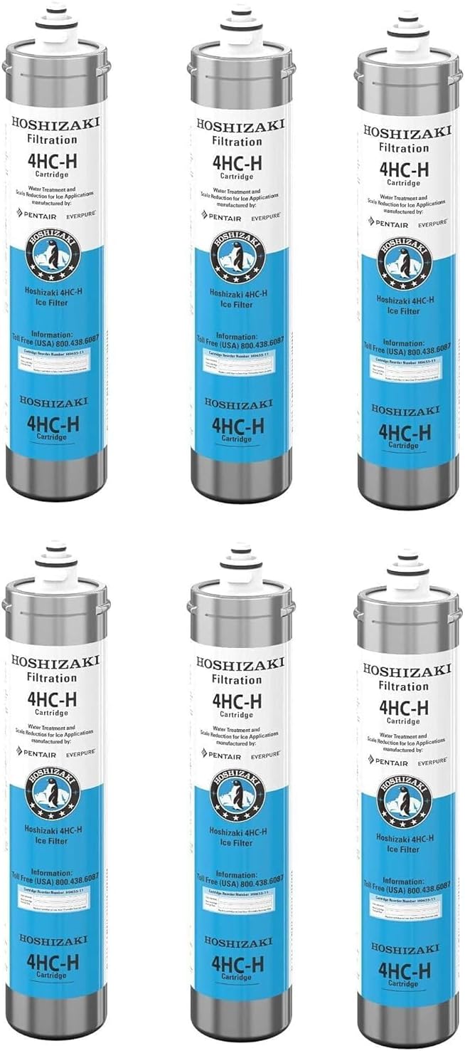 Hoshizaki 4HC-H, Replacement Water Filter Cartridge (6-Pack)