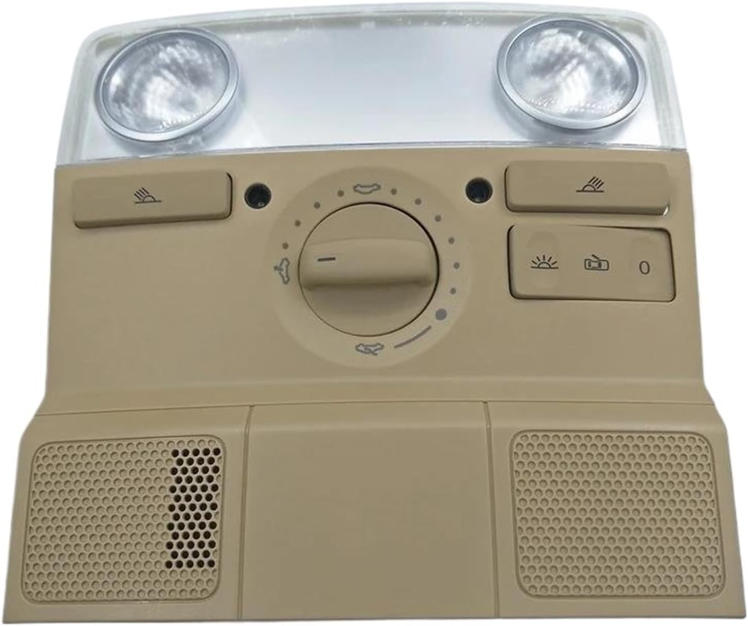 Dome Light Front Ceiling Lamps Reading Lamps Interior Lamps For Skoda For Octavia For Superb For Yeti Car Dome Reading Light(Dark Beige)