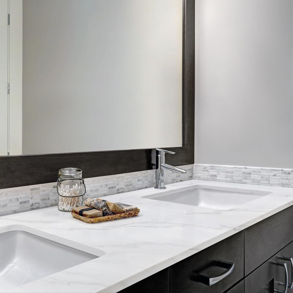 Giani White Marble Epoxy Countertop Small Project Kit
