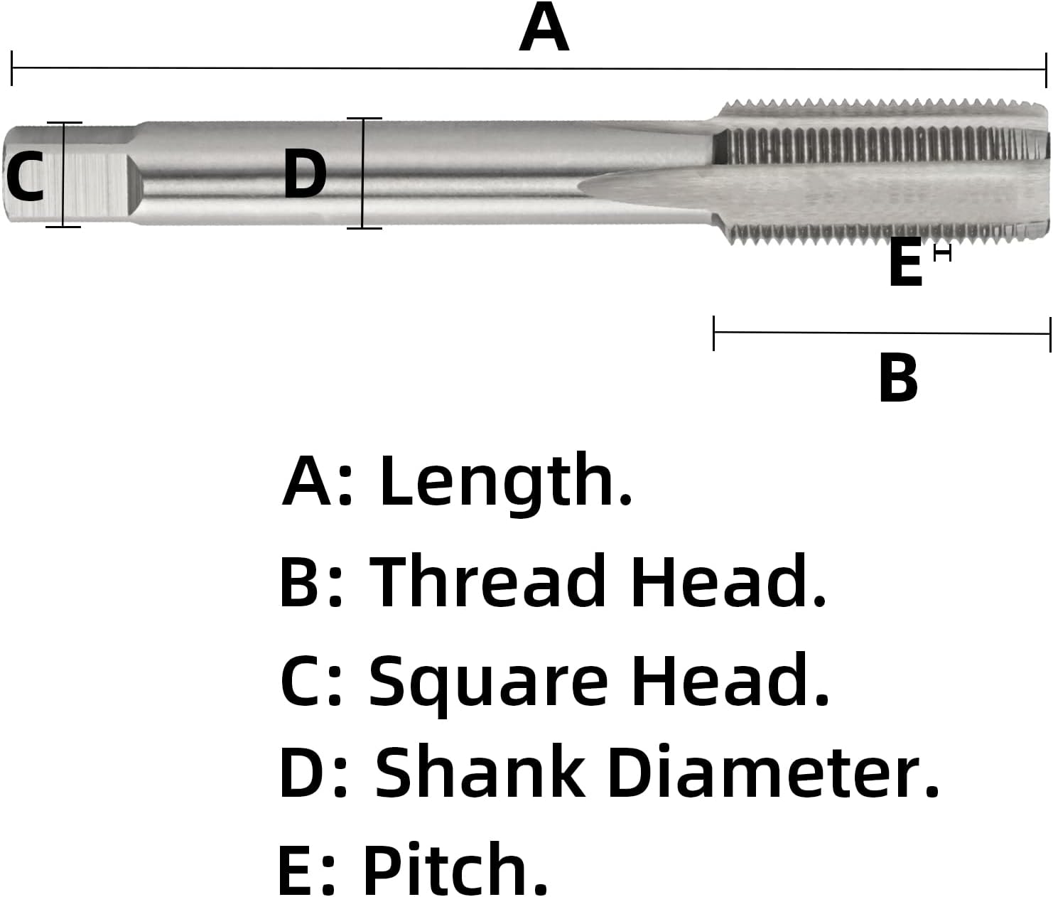 M39 X 1.5 Metric Tap and Die Set, M39 x 1.5mm HSS Machine Threading Tap and M39 x 1.5mm Alloy Tool Steel Round Threading Die Right Hand