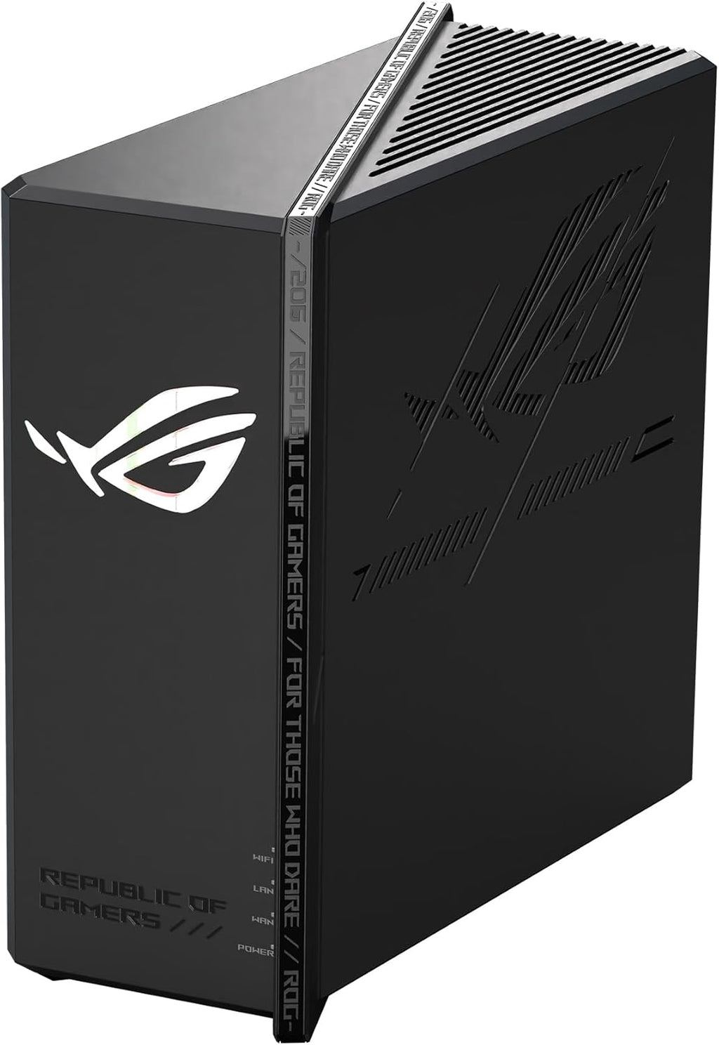 ASUS ROG Strix GS-BE12000 WiFi 7 Tri-Band Router, 12000 Mbps, 20G Wired Capacity, 3,000 sq. ft. Coverage, 2.0GHz Quad-core CPU, Game Acceleration, Triple-Level Security, AiMesh Compatible