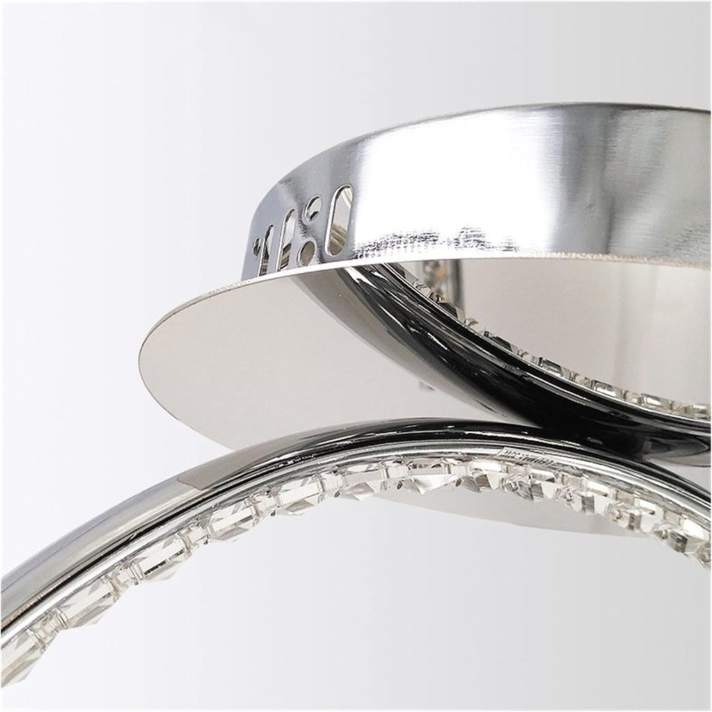 Modern LED Crystal Aluminum Ceiling Lights Led Living Room Kitchen Bedroom Home Lighting Luminaria,Chandelier