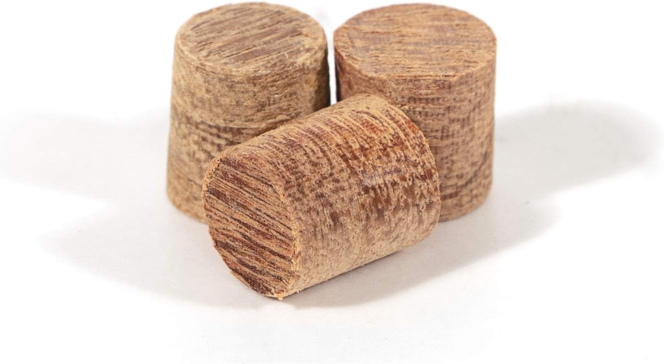 DeckWise (Cumaru) Hardwood Master Plug Kit, 3/8' Tapered Hardwood Plugs and Stainless Steel Screws (350 CT. KIT)