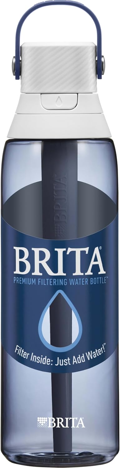 BRITA 36386 Premium Water Filter Bottles, 26oz, Night Sky (Pack of 6)