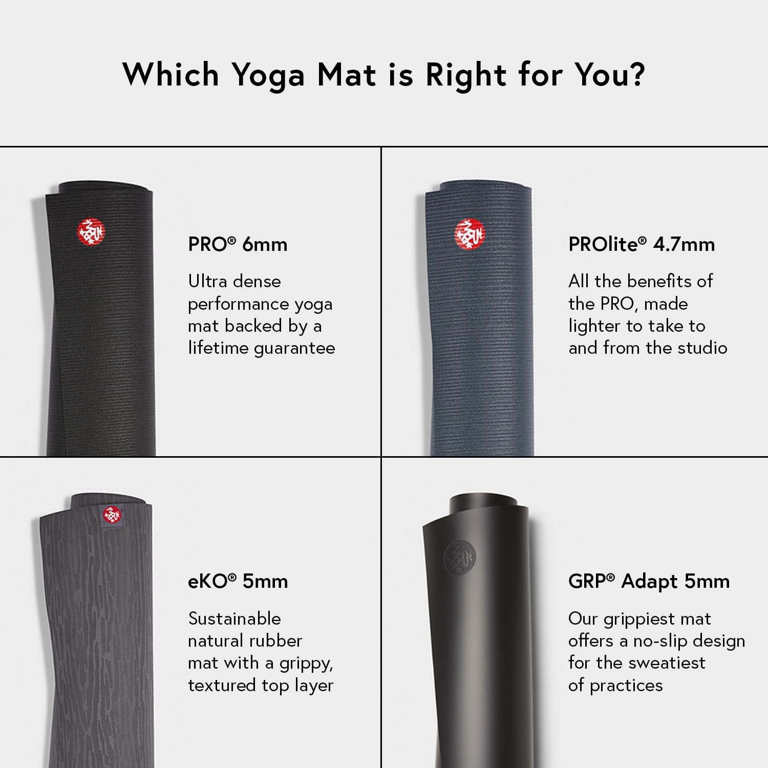 Manduka PRO Yoga Mat - 6mm | Lifetime Durability | Hygienic Construction | Premium Studio Quality | Teacher Approved