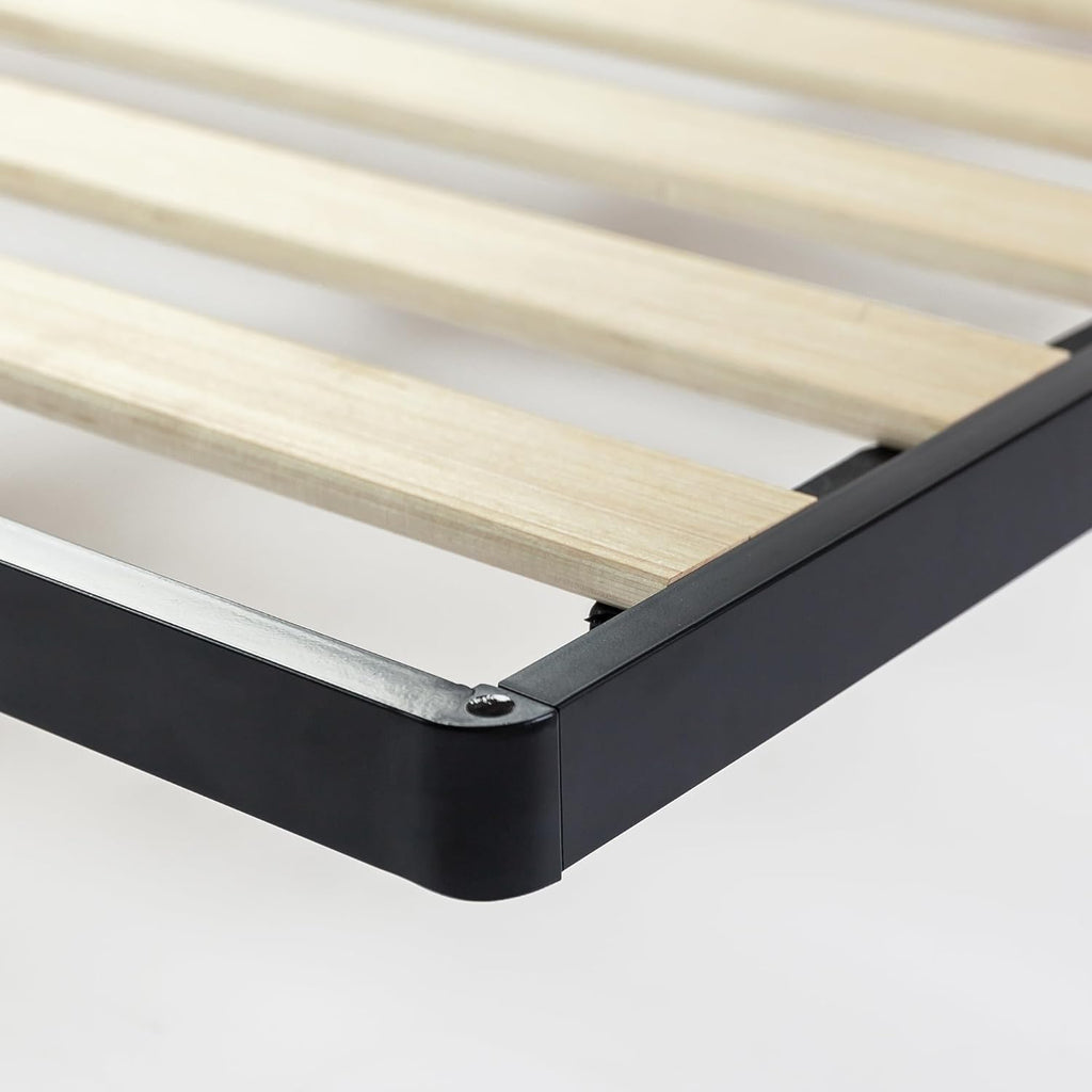Zinus Deepak Easy Assembly Wood Slat 1.6 Inch Bunkie Board, Bed Slat Replacement, Full