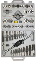 HHIP 1011-0002 45 Piece Tap & Die Set, 6-24mm - Tungsten