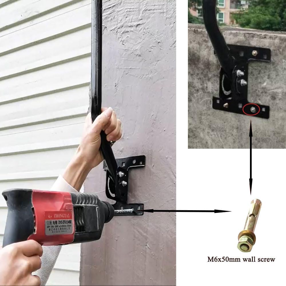 5G/ 4G/ LTE/ 2x2 MIMO Antennas Outdoor Directional Panel Antenna for Routers with Detachable Antenna, Support Verizon AT&T Sprint T-Mobile Home Internet, with TS9 SMA Cable J-Mount Pole (Full Kit)