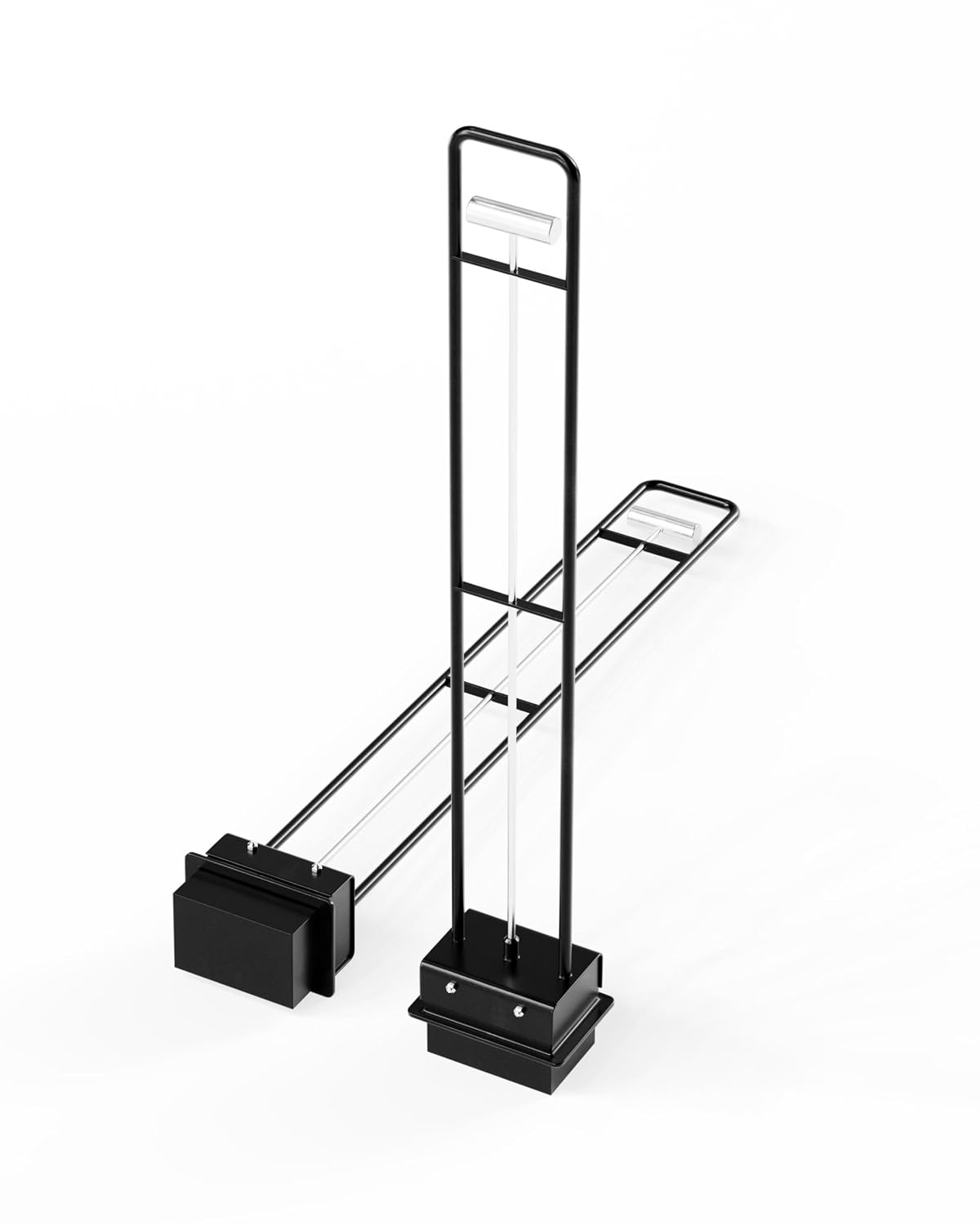 Master Magnetics Heavy-Duty Magnetic Bulk Parts Lifter with Release and Handle - Strong Magnet with 4 to 5 lb Hold - Picks Up Nails and Other Metal - 4.375' L x 3.125' W x 32.25' H