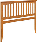 AFI, Mission Queen Solid Wood Headboard, Light Toffee
