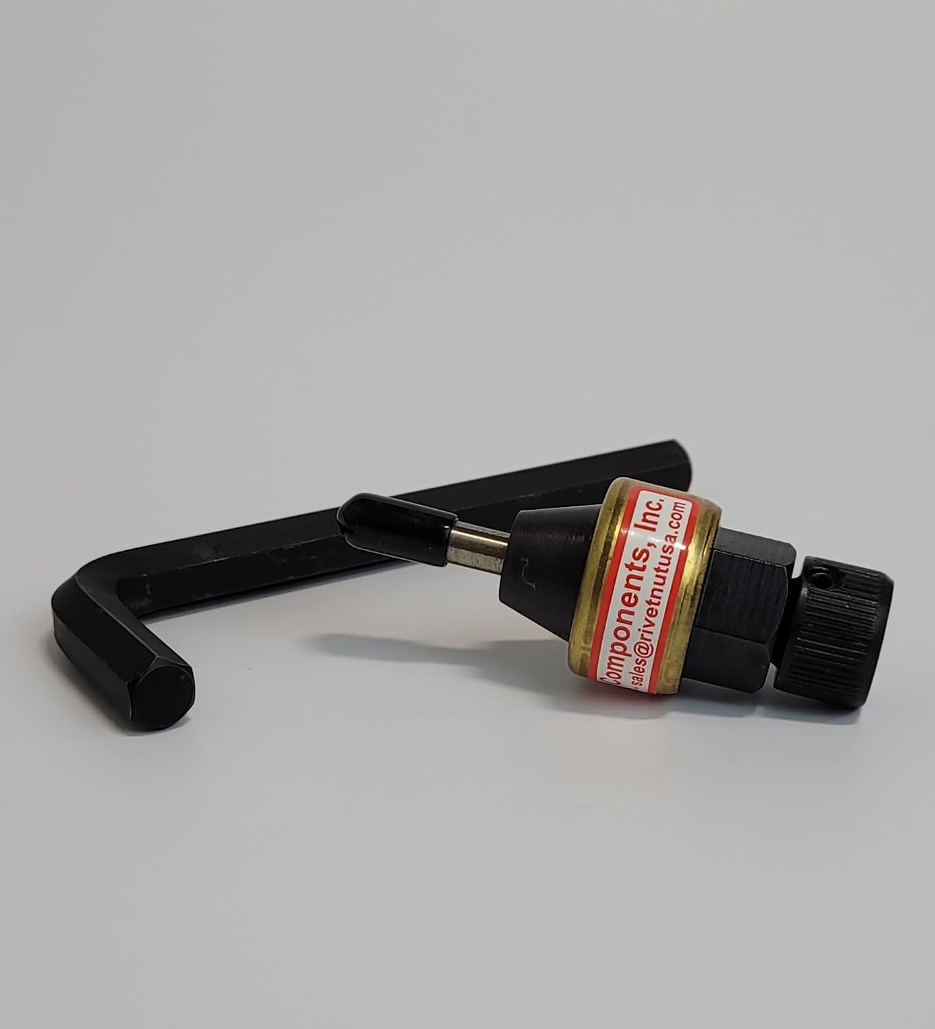 C845-2520 (1/4-20 Thread, Manual Wrench Tool to Install Rivet Nut, Rivnuts, Nut Inserts, Cross Nuts)