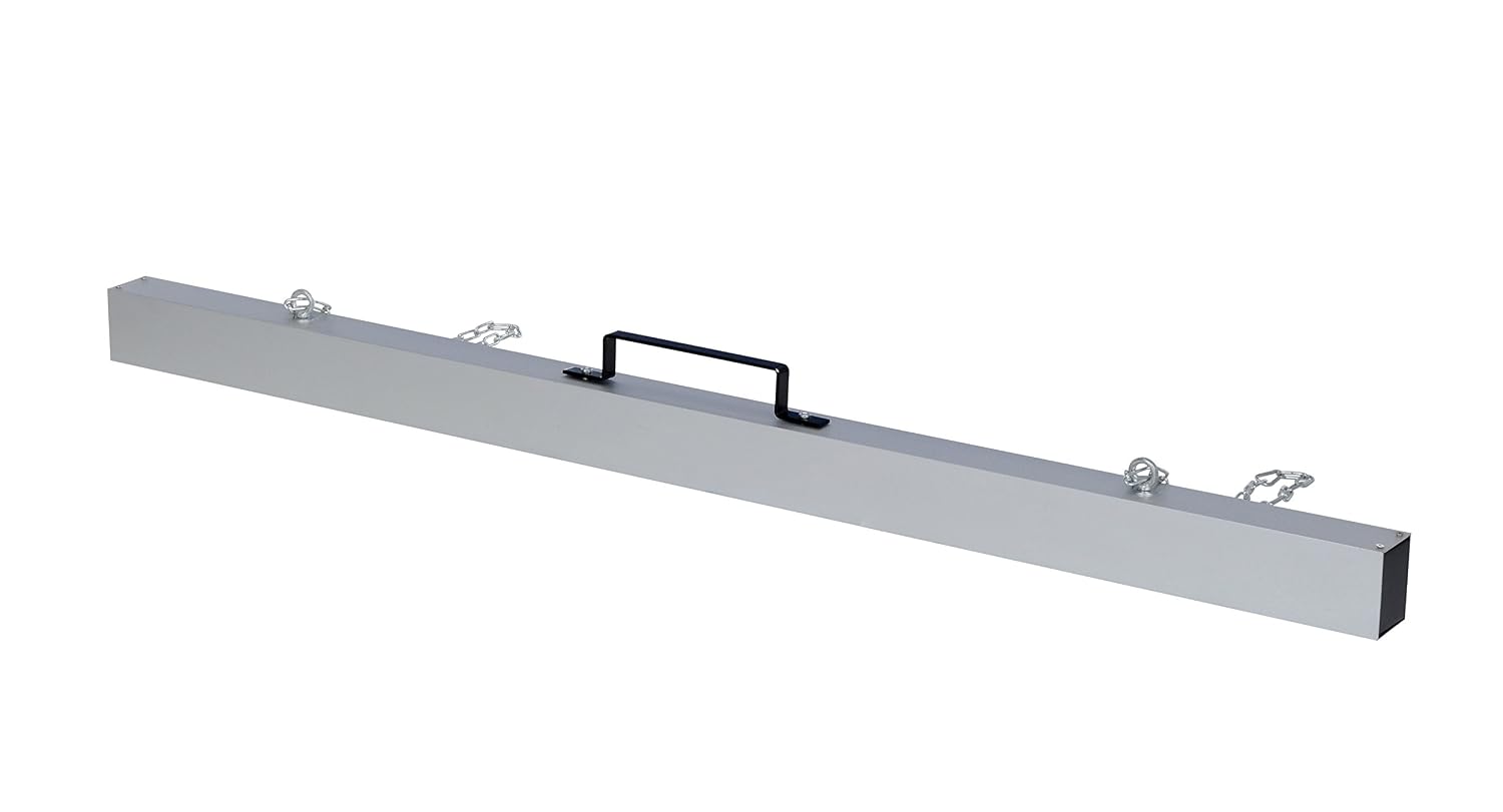 Vestil MS-72 Heavy Duty Hanging Magnetic Sweepers 3 in. x 76 in. x 7 in. 75 Lb. Capacity Silver