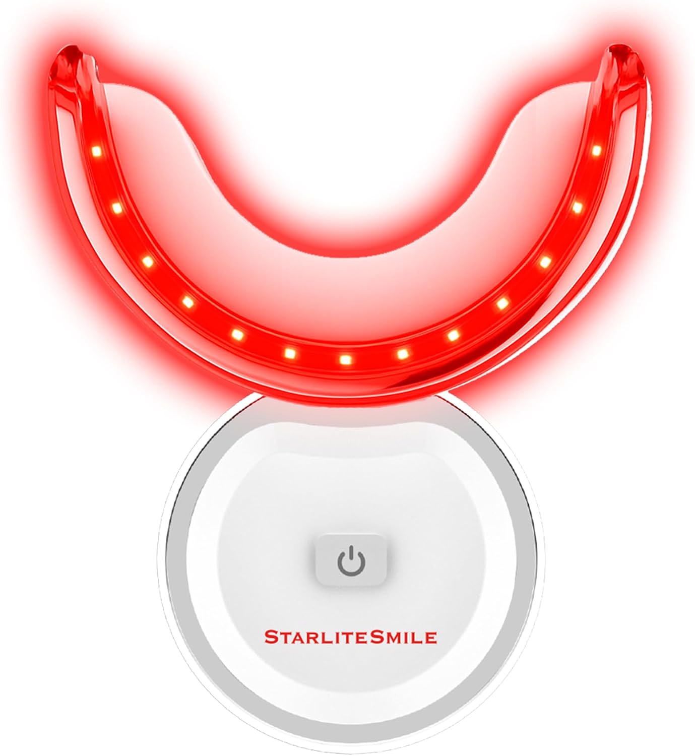 InfraLuma 850nm Infrared Gum Light (Near Infrared Light + Red) and Blue Light Device for Teeth & Gums, Oral Care Teeth Whitening Accelerator & Gum Support Mouthpiece by Starlite Smile