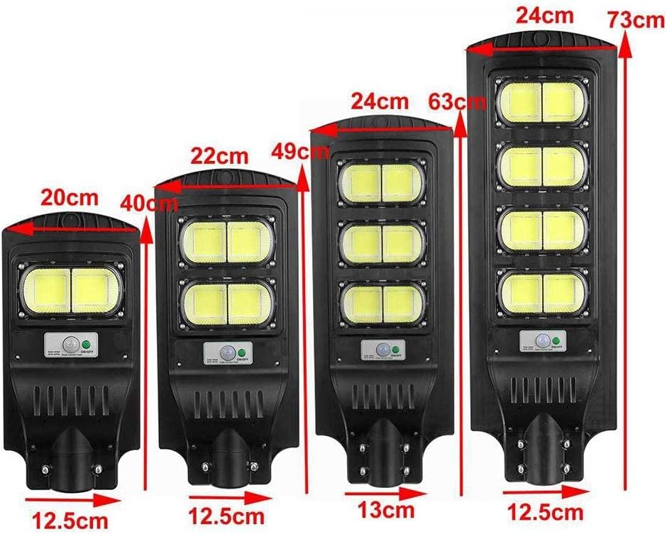 Solar Light Lamp Floodlight Reflector Motion Sensor Outdoor LED Street Luminaria Led Garden Decoration Remote Controller with Remote Control