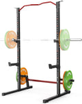 Lmdex Adjustable Squat Rack Barbell Rack Squat Stand Bench Press Pull Up Home Gym Weight Rack