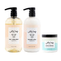 TUBBY TODD 3-Step Baby Bath & Skincare Routine - The Regulars Bundle - Baby Shampoo and Body Wash, Everyday Lotion 25 Oz & All Over Ointment 8 Oz - Fragrance-Free