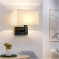 Wall Lamp LED Bedside Reading Light Flexible Neck Wall Lights Indoor E27 Book Light Metal Iron Wall Sconces for Kids Study Bed Bedroom Bedside Study Office Headboard Lights Fixture