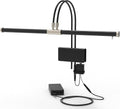 Cocoweb 22' Battery Powered Grand Piano Lamp in Satin Nickel - LED, Adjustable, Quality Lighting