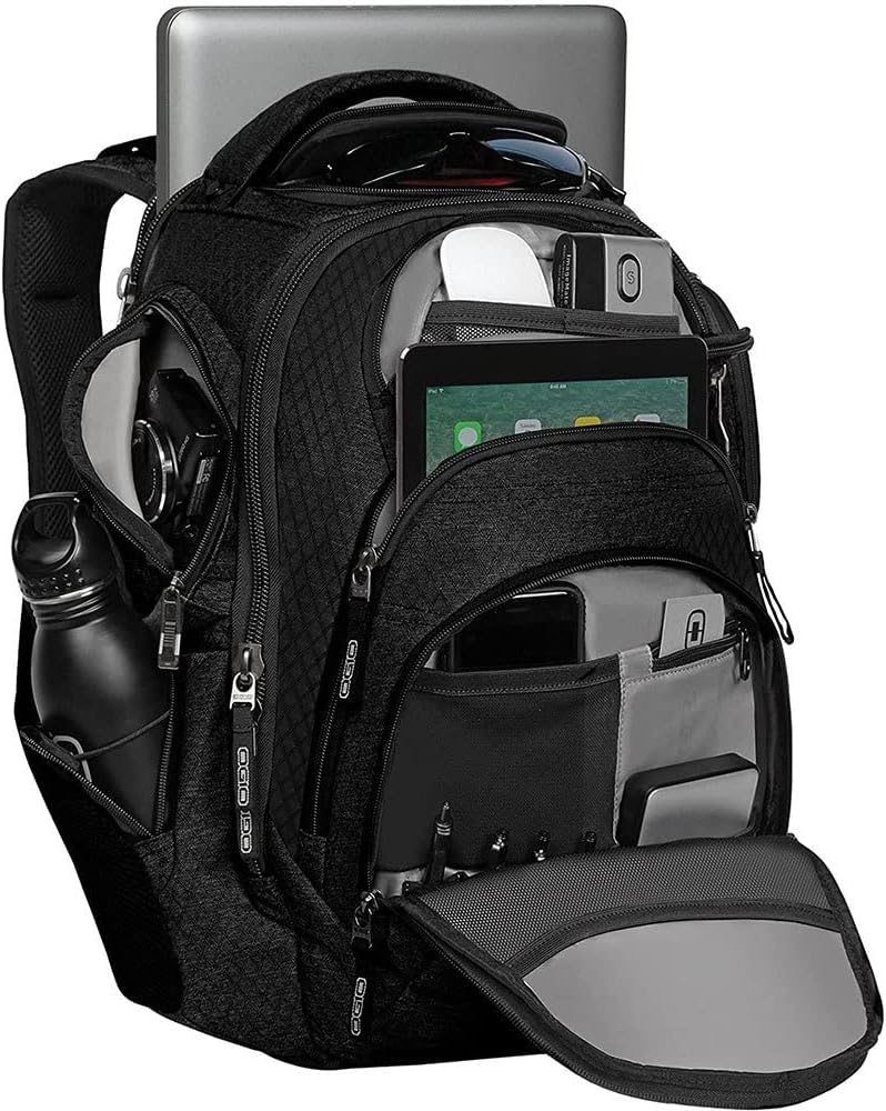 OGIO 5918037OG Black Rev Backpack, 1 Pack