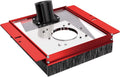 SpeTool Dust Collection Shroud for Slab Flattening Router Sled, 2-15/32' Dust Collection Interface Connect Dust Extractor, Slab Flattening Mill Accessories Compatible with Most Routers
