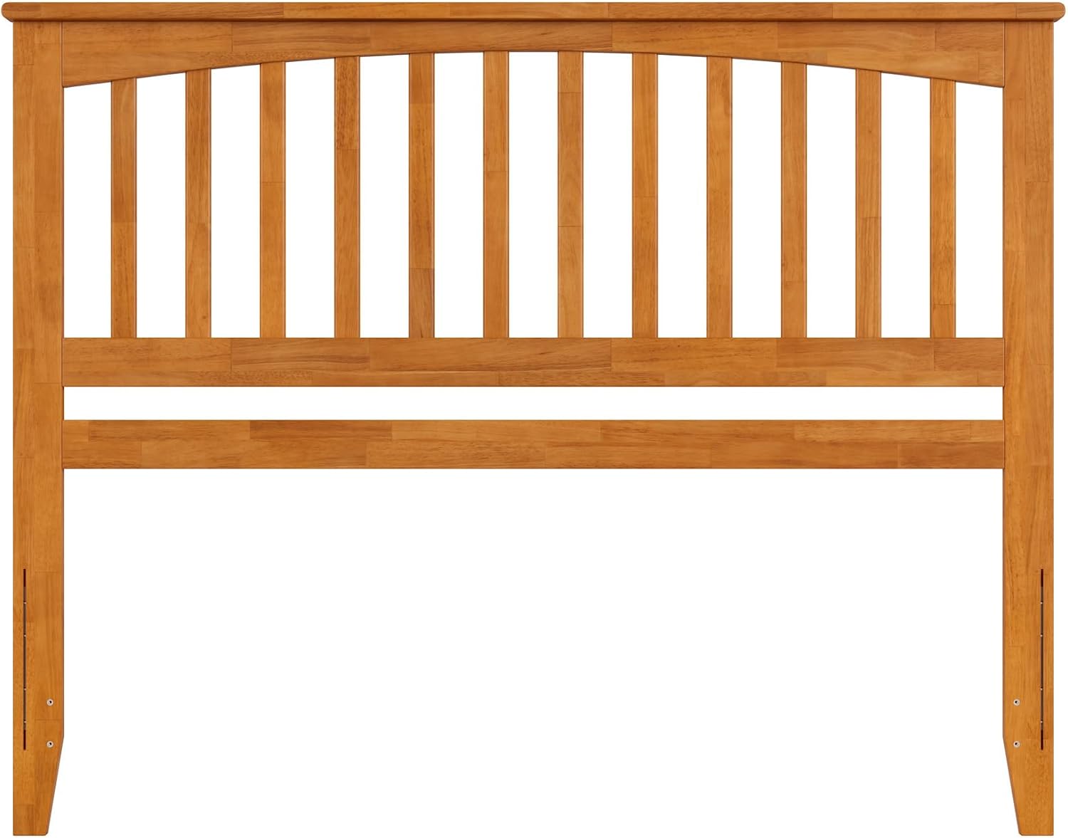 AFI, Mission Queen Solid Wood Headboard, Light Toffee