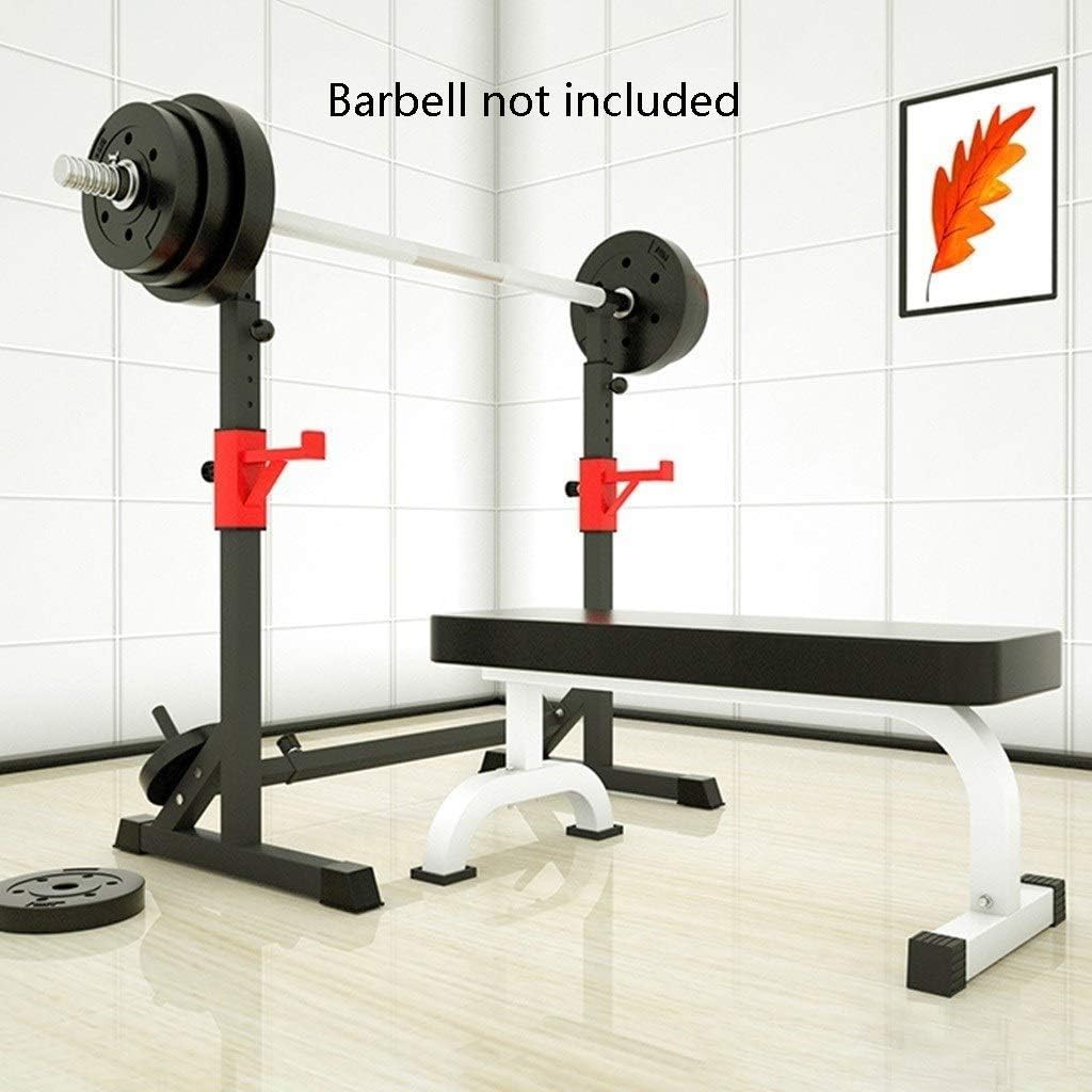 GeRRiT Adjustable Weight Bench Training Fitness Bench Weight Table Squat Rack Men's Gantry Adult Dumbbell Stool Bench Press Barbell Rack Set Home Fitness Equipment Adju