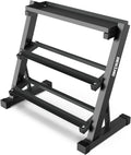 BEKING 3 Tier Dumbbell Rack,1000LB Capacity Weight Storage Rack for Home Gym Fitness,Multifunctional Free Weight Organizer Stand for Dumbbells, Kettlebells,Compact Design Save Floor Space