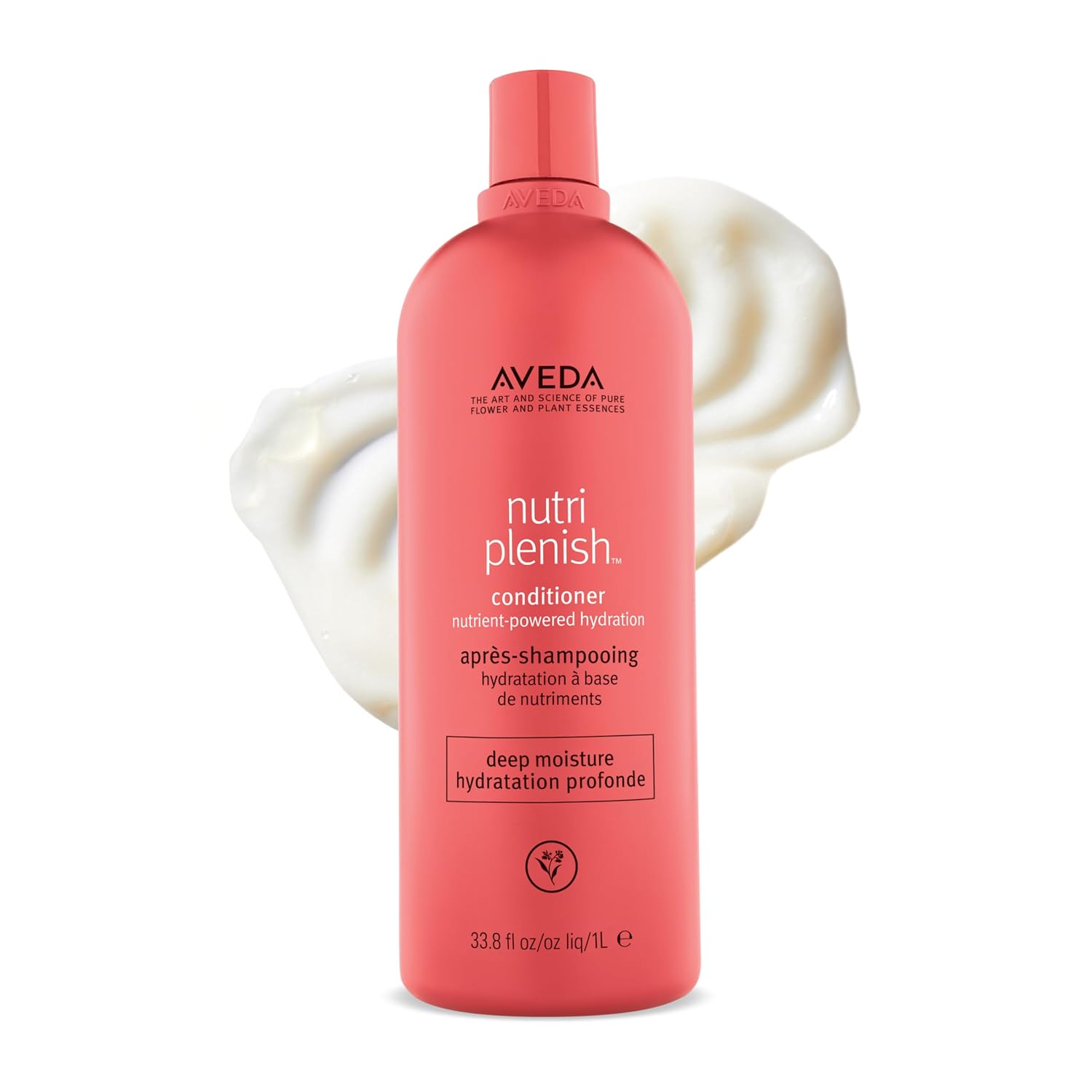 Aveda Nutriplenish Conditioner Deep Moisture | Richly Hydrating for Medium to Thick Dry to Very Dry Hair | Organic Pomegranate Oil, Coconut Oil, Mango Butter | 96% Naturally Derived*