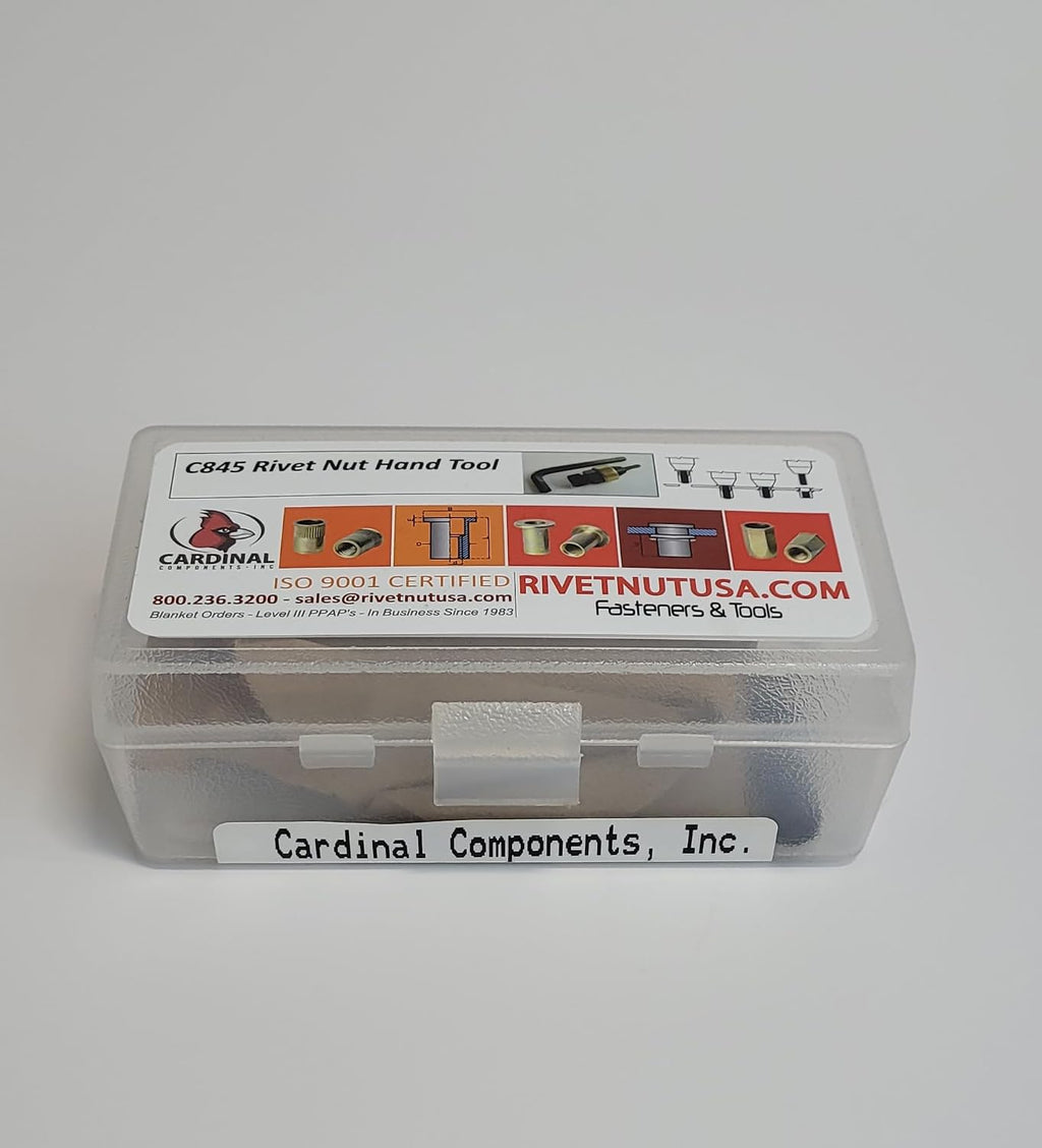 C845-1032 (#10-32 Manual Wrench Tool to Install Rivet Nut, Rivnuts, Nut Inserts, Cross Nuts)