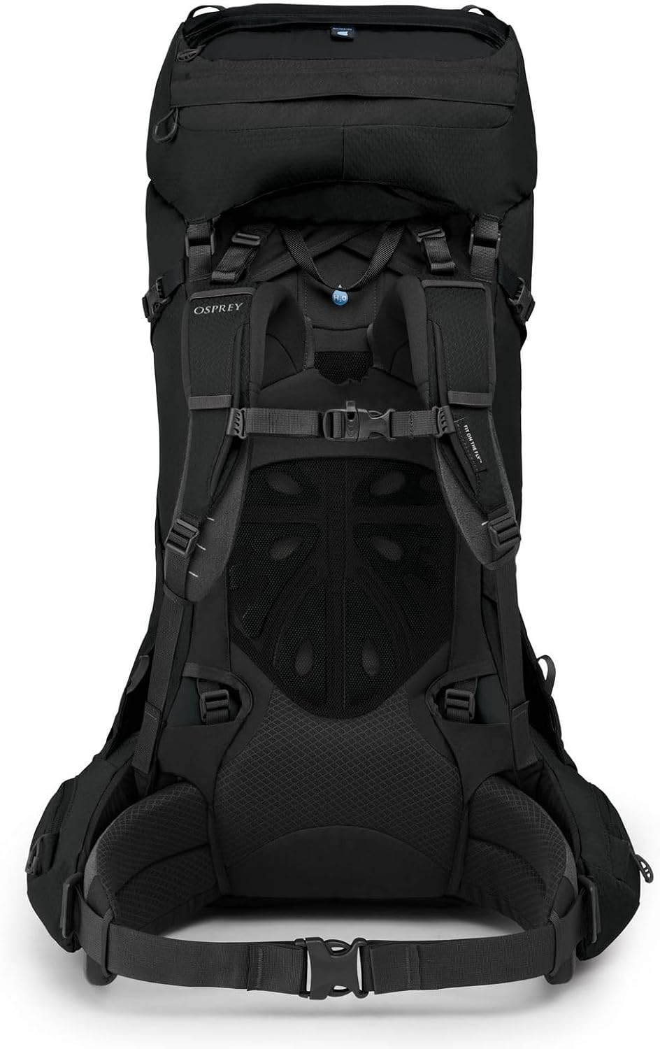 Osprey Aether 65L Men's Backpacking Backpack, Black, L/XL