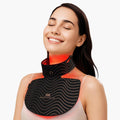 INIA Red Light Therapy Mask for Neck & Décolleté – 850nm NIR + 3 Light Modes for Anti-Aging, Firming & Radiant Glow – Red Light Skincare Device with 2600mAh Rechargeable Controller, 228 LED Chips