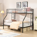 BUNK Bed Pink Twin Over Twin (Black + Metal-2)