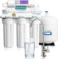 APEC Water ROES-PH75, 6-Stage Alkaline Under Sink Reverse Osmosis Water Filter System, NSF Certified 372 & 58, 75 GPD, Reduces 99% of Impurities