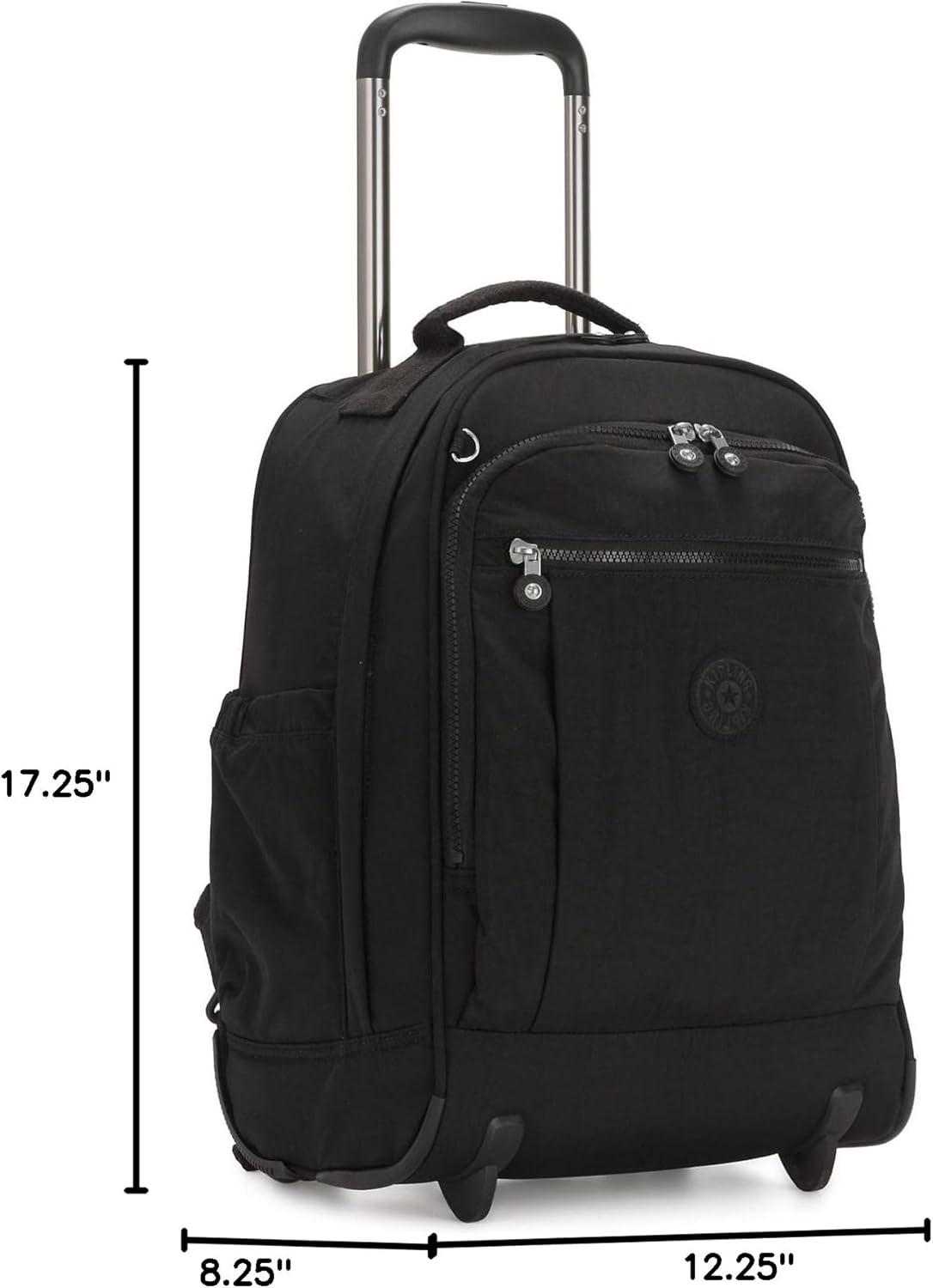 Kipling Women's Gaze Large Rolling Backpack, Durable, Wheeled Backpack with Adjustable Shoulder Straps, Nylon Book Bag