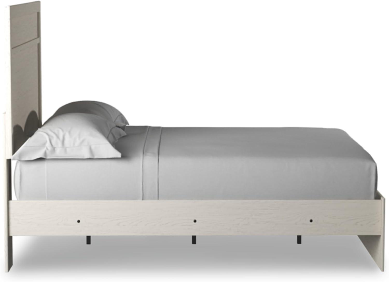 Signature Design by Ashley Stelsie Farmhouse Full Panel Bed, Foundation or Box Spring Needed, White