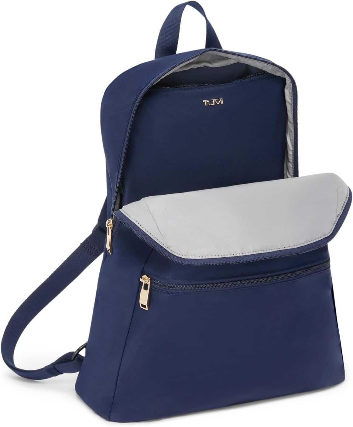 Tumi Unisex Just In Case Backpack, Indigo/Light Gold, One Size